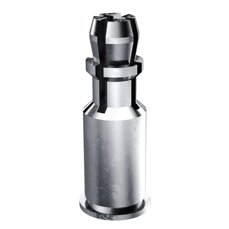 0.156" Diameter Spring-Top Stainless Steel Standoff – 0.625" Length, 400 Series, Passivated, 100-Pack 1