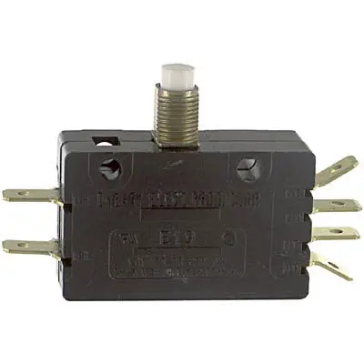 0E19-00J0 Dpdt Snap-Action Switch – 15 A @ 125/250 Vac, Quick-Connect Terminals 1