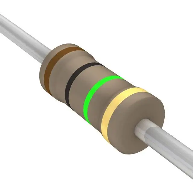 1.0 Megohm Carbon Film Resistor – 1/4 Watt, 5% Tolerance 1