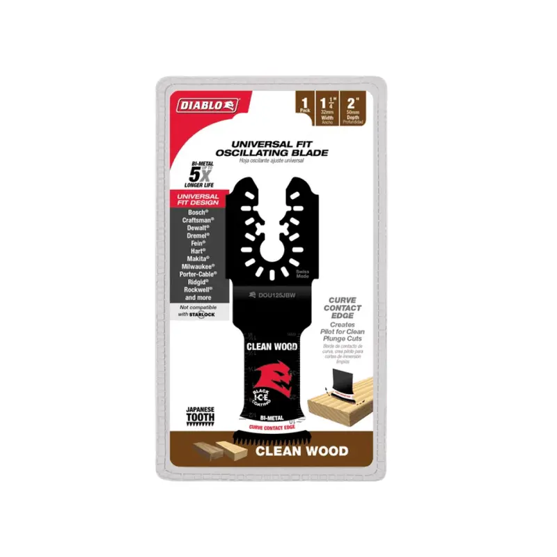1-1/4-Inch Demo Demon Bi-Metal Oscillating Blade For Precision Wood Cuts 1