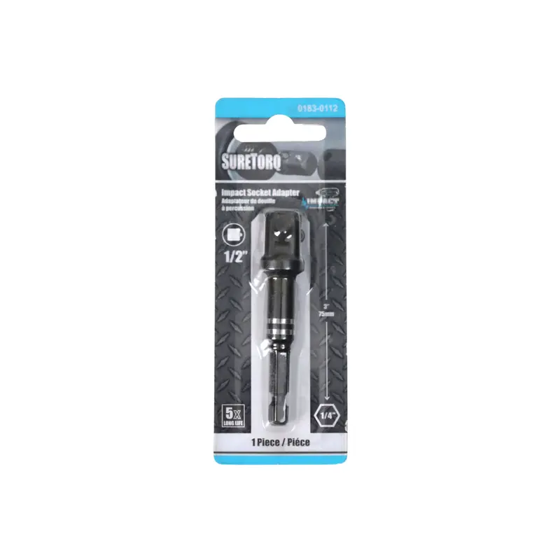 1/2-Inch Drive Impact Socket Adapter – 3-Inch Heavy-Duty Extension 1