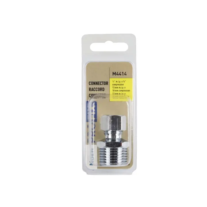 1/2" Npt Female To 3/8" Compression Fitting Connector 1