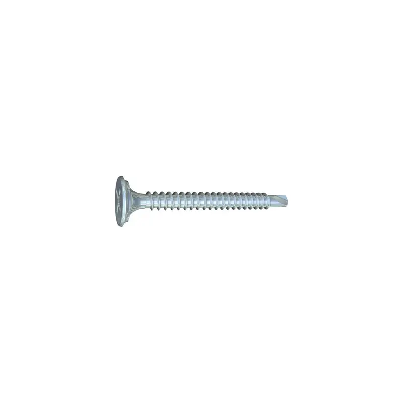 1.25-Inch X #6 Phillips Scavenger-Head Drill-Point Clear Zinc Screws – 5 Lb Box 1