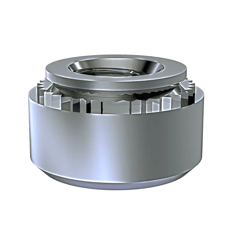 1/4-20 Low-Height Self-Clinching Nut – 2024-T4 Aluminum, 1" Length, 50-Pack 1