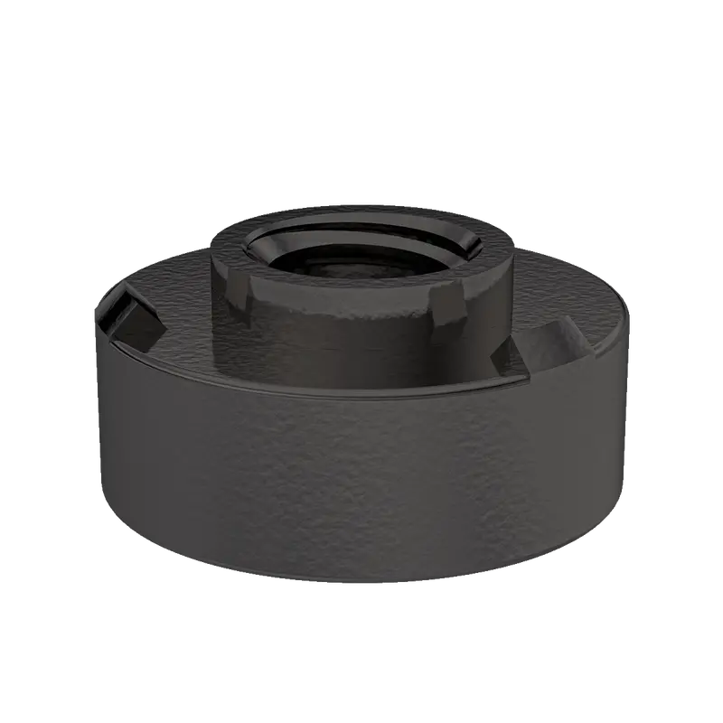 1/4-20 Projection Weld Nut – Light-Oil Coated Carbon Steel, 50-Pack 1