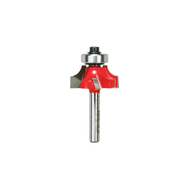 1/4-Inch Quadra-Cut Radius Rounding-Over Router Bit 1