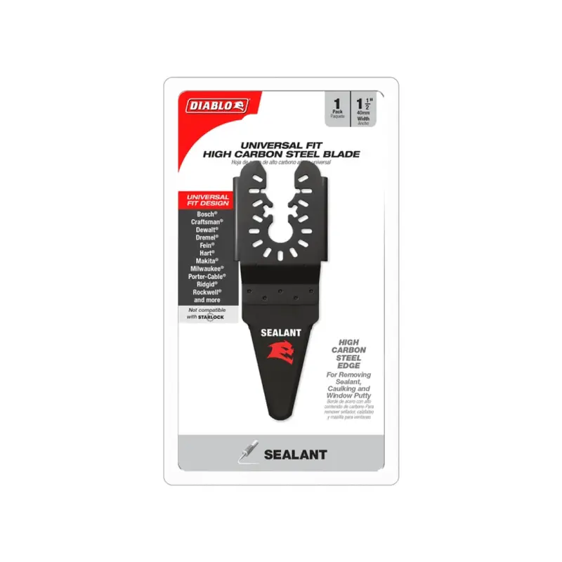 1.5-Inch High-Carbon Steel Universal Oscillating Blade For Sealant And Adhesive Removal 1