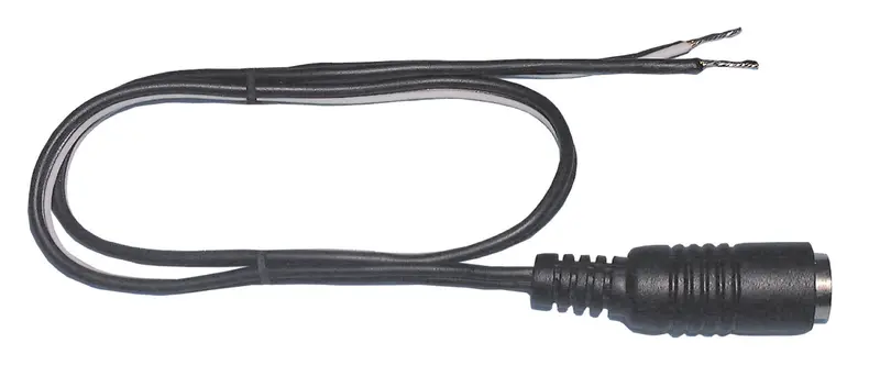 1-Foot 2.1Mm Dc Jack To Switching Tip Cable 1