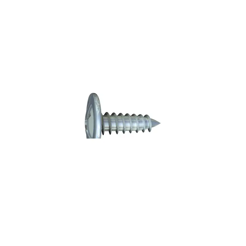 1-Inch X #8 Phillips Modified Truss-Head Streaker-Point Clear Zinc Screws – 5 Lb Box 1