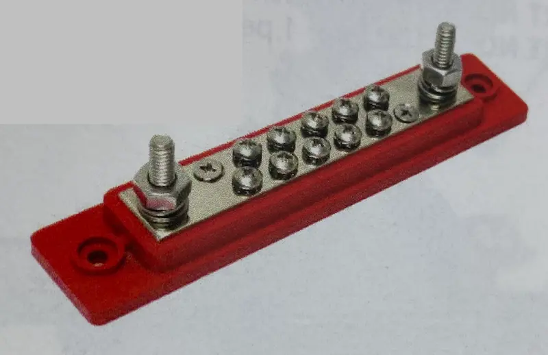 10-Point Modular Bus Bar For Power Distribution – Model 9613 1