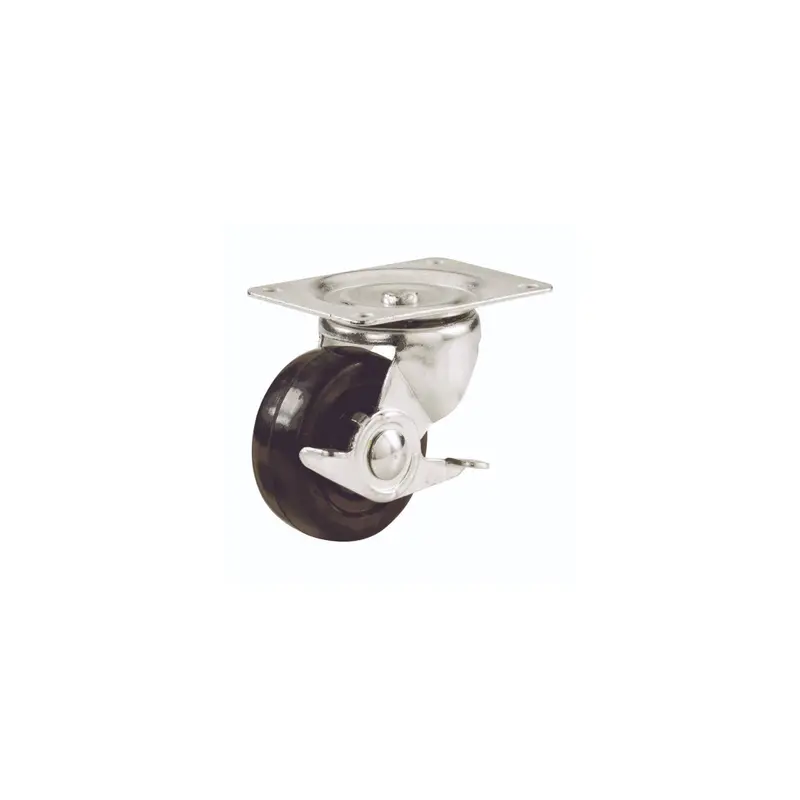 100 Mm Swivel Caster With Brake – 4-Inch Industrial Duty Wheel – Model 9512 1