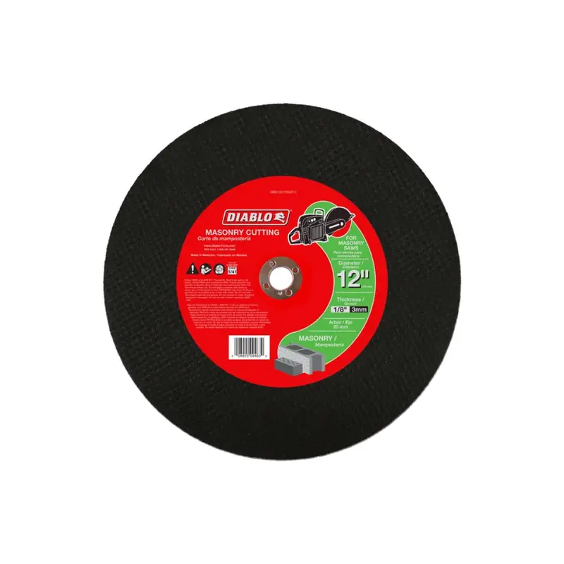 12-Inch X 1/8-Inch X 20Mm High-Speed Masonry Cutting Wheel 1
