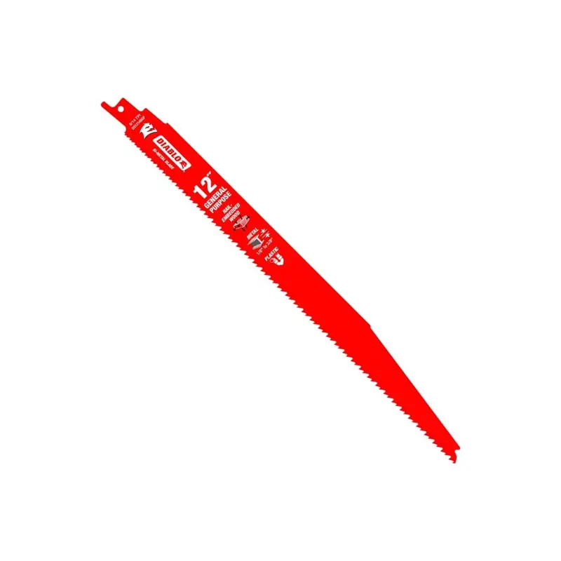 12" Multi-Material Bi-Metal Reciprocating Blade – Wood, Metal & Plastic 1