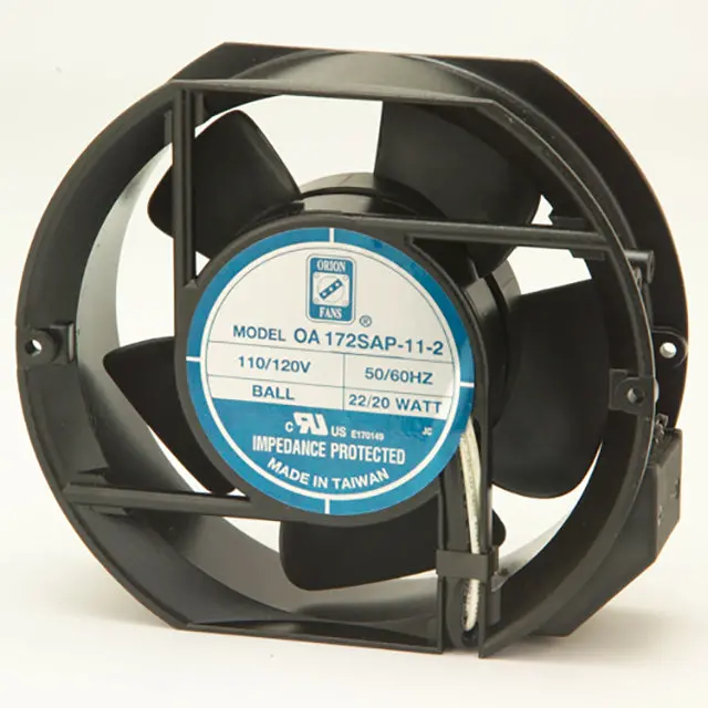 120V Ac Performance Fan – 172Mm Size, 235 Cfm Output 1