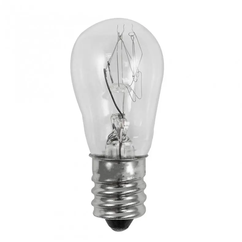 130V S6 Candelabra Bulb – E12 Base, 130V Ac (6S6-130V-Cs) 1