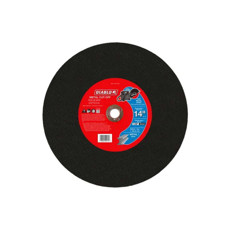 14-Inch 1/8-Inch Thick Metal Cut-Off Disc For Heavy-Duty Cutting 1
