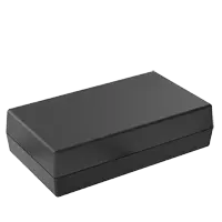 151Bk Ergonomic Textured Top Electronic Enclosure For Compact Devices 1