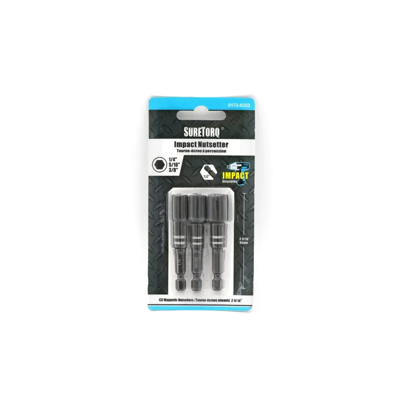 2-9/16-Inch Magnetic Impact Nutsetter – Retail Card Pack 1