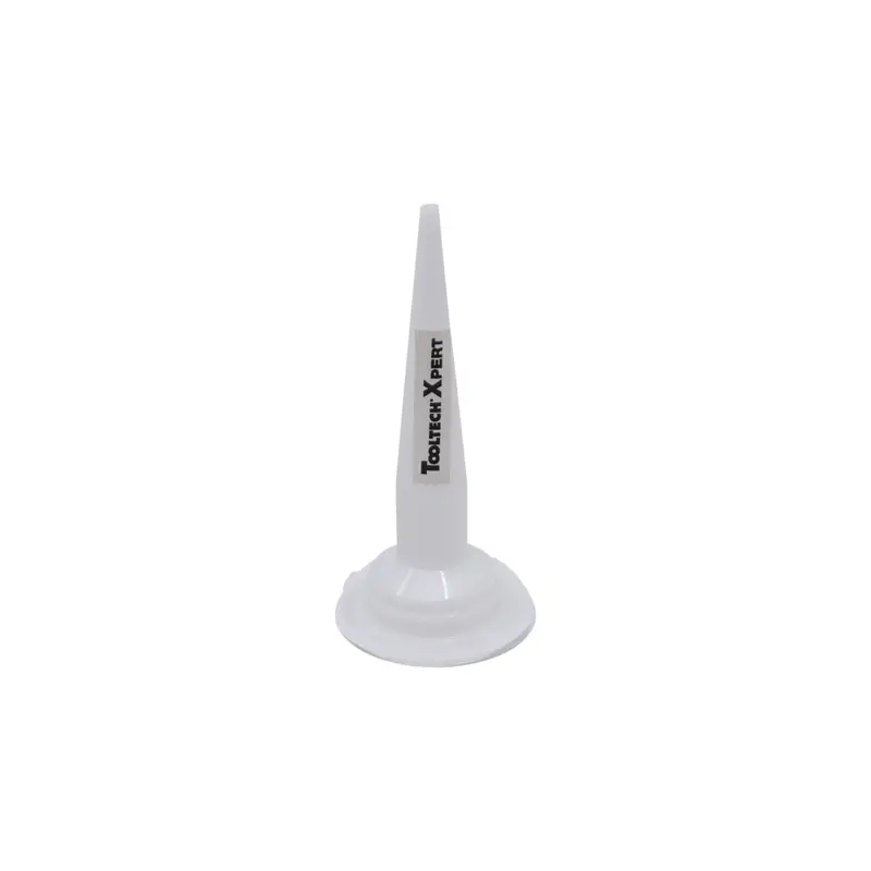 2-Piece Set Of Tapered Plastic Cone Nozzles For Sausage Gun 1