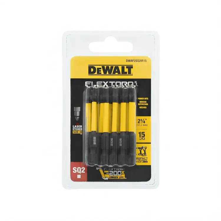 2" Sq2 Square Impact Driver Bits – Flextorq Design 1