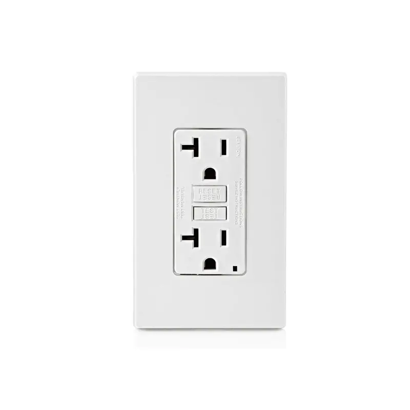 20-Amp Smartlockpro Gfci Outlet – Standard Grounding Design, Model Gfnt2-W 1