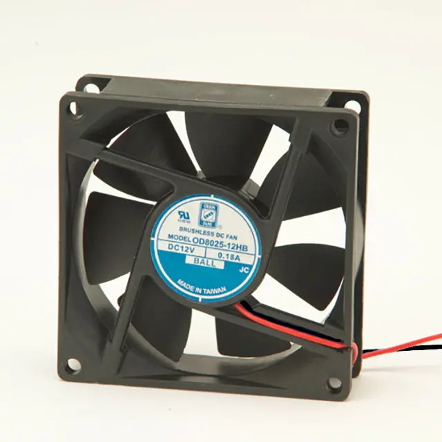 24V Dc Compact Fan – 80Mm × 25Mm With Reliable Operation 1