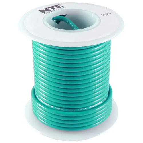 25-Foot 24 Awg Stranded Green Hook-Up Wire 1