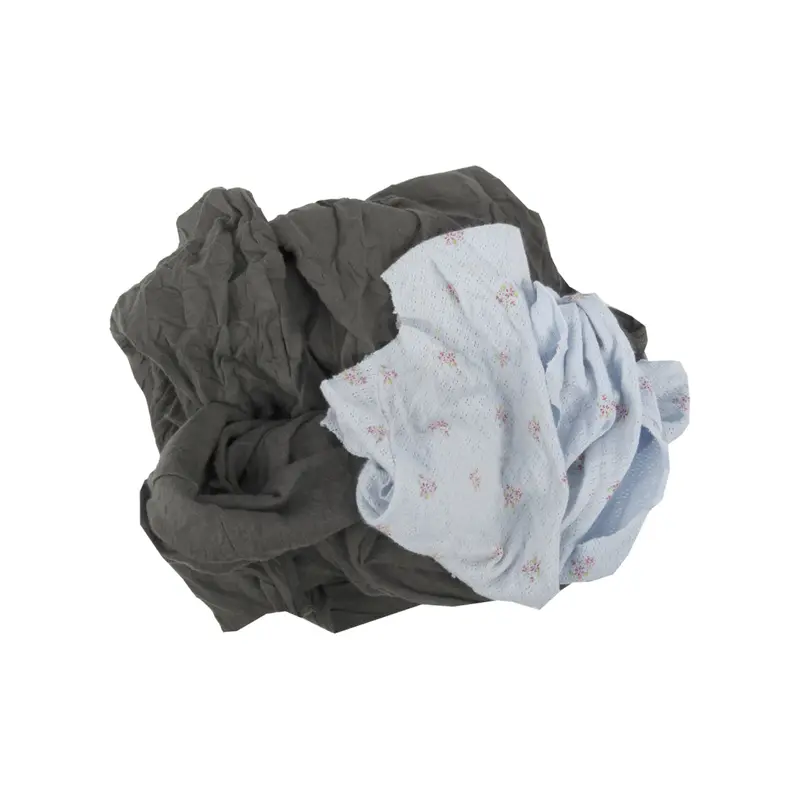 25-Pound Assorted Recycled Cotton T-Shirt Rag Bundle 1