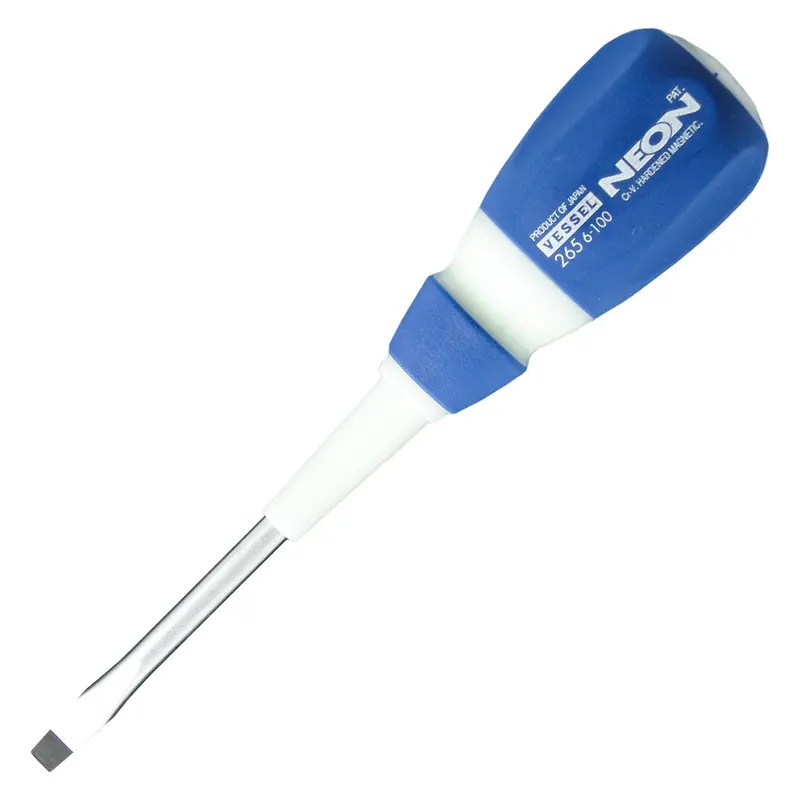 265S6100 6 Mm Neon-Illuminated Screwdriver – 100 Mm 1