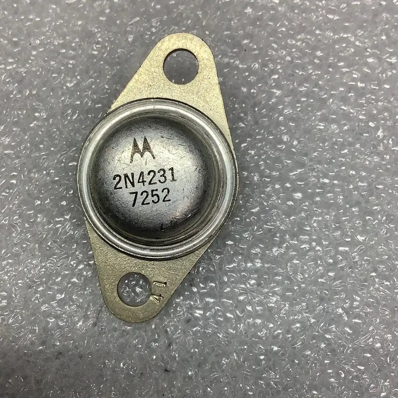 2N4231 Silicon Npn Transistor With High Current Gain – Motorola 1