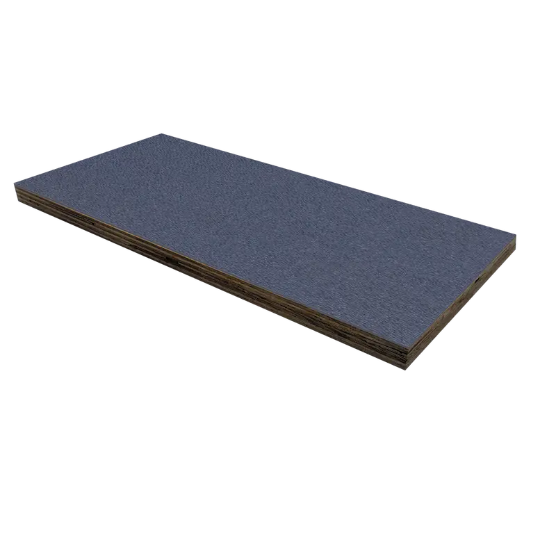 3/4" Birch Plywood Laminate – Light Blue Finish 1