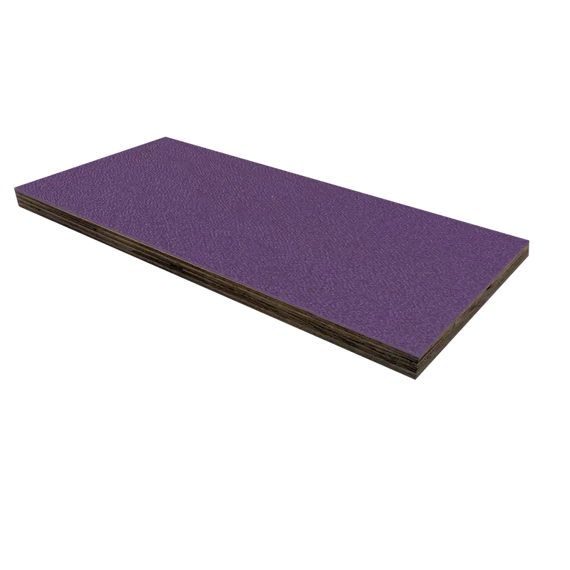 3/4" Birch Plywood Laminate – Rich Purple Finish 1