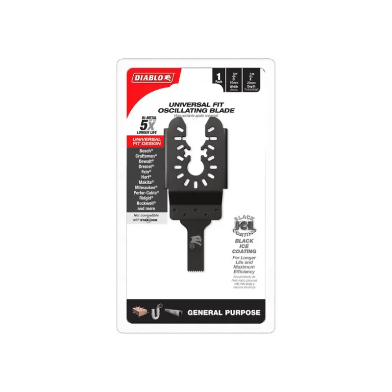 3/8-Inch Demo Demon Universal Bi-Metal Oscillating Blade For General Purpose Work 1