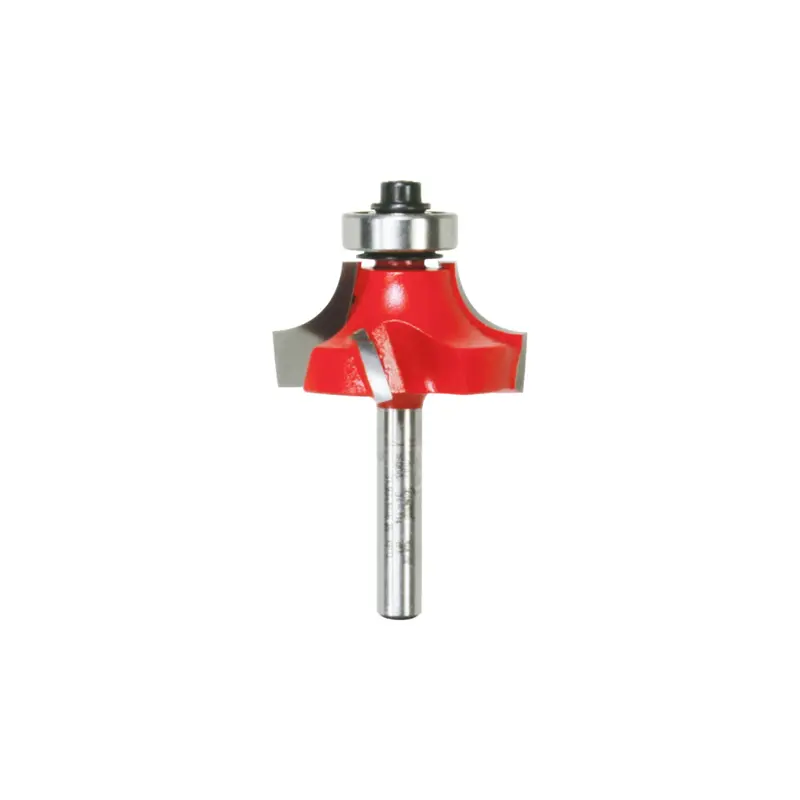 3/8-Inch Quadra-Cut Radius Rounding-Over Router Bit 1