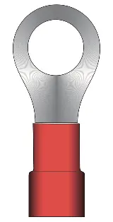 3/8-Inch Stud Ring Terminal With Vinyl Insulation For 8 Awg Wire (100-Pack) 1