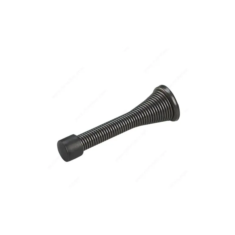 3-Inch Flexible Rubber Door Stop – Matte Black 1
