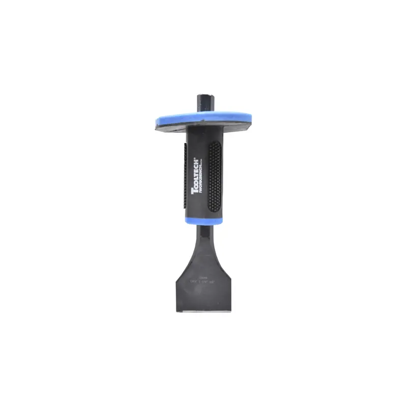 3-Inch Masonry Chisel With Hand Guard – 9-Inch Hex Shank, 5/8-Inch Width 1