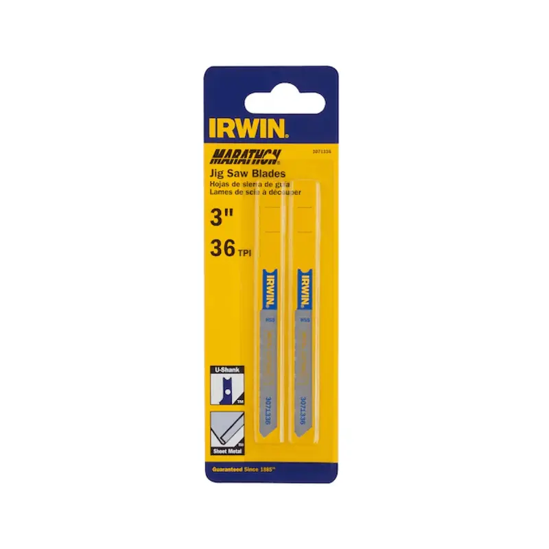 3-Inch U-Shank Bi-Metal Jig Saw Blade – 36 Tpi (2-Pack) For Fine Cuts 1