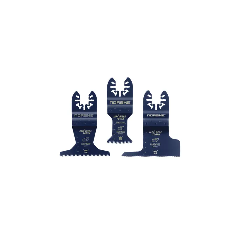 3-Piece Japanese-Tooth Bi-Metal Flush-Cut Blade Set 1