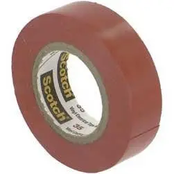 3M #35 Red Vinyl Electrical Tape – Standard-Grade Insulation (Part #0-00-54007-10810-8) 1