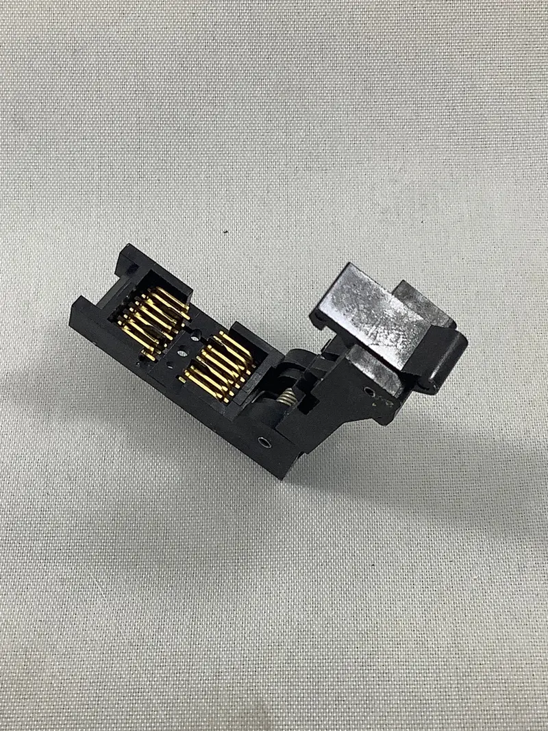 3M Soic Socket Connector, 14-Pin, Gold-Plated Contacts, Part No. 214-7390-55-1902 1