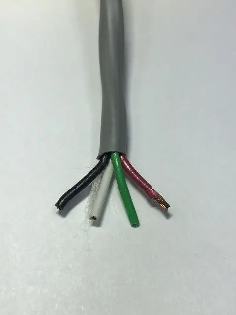 4-Conductor 18 Awg Stranded Pvc-Jacketed Cable – Unshielded – 7150 1