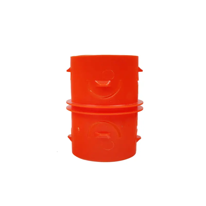 4-Inch (100Mm) Orange Hdpe Tubing Coupling Sleeve 1