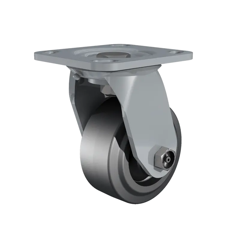 4 X 2-Inch Heavy-Duty Phenolic Swivel Caster 1