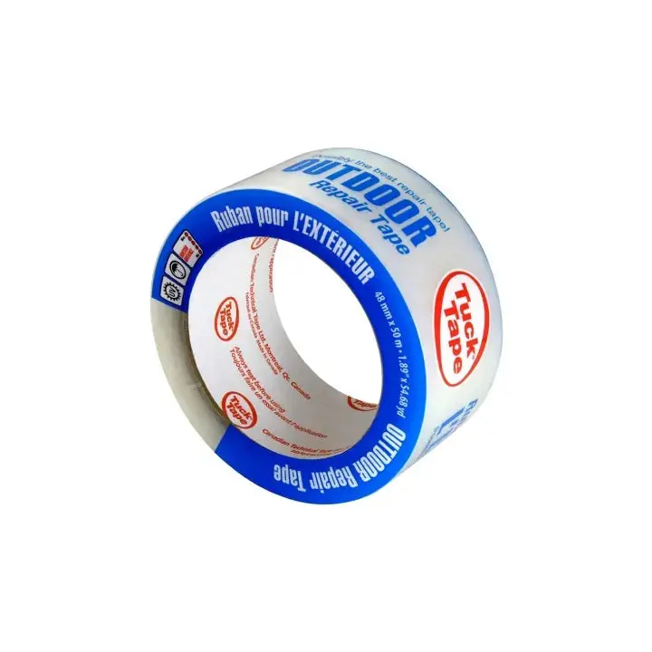 48 Mm X 50 M Clear Outdoor Repair Tape – Uv-Resistant, High-Tack 1