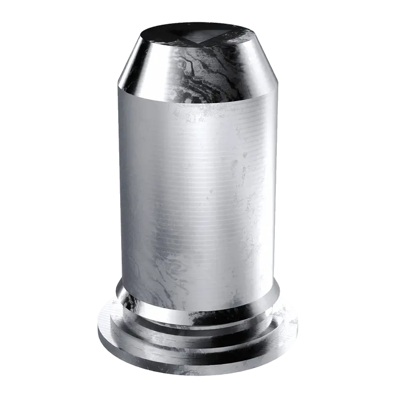 4Mm Metric Tapered Guide Pin – Stainless Steel, Passivated, 10Mm Length, 100-Pack 1