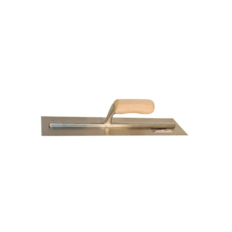 4×16 Inch Finishing Trowel With Ergonomic Wooden Handle 1