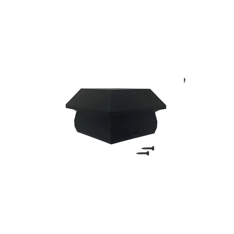 4X4 Plastic Pyramid-Style Post Cap – Durable Outdoor Finish 1