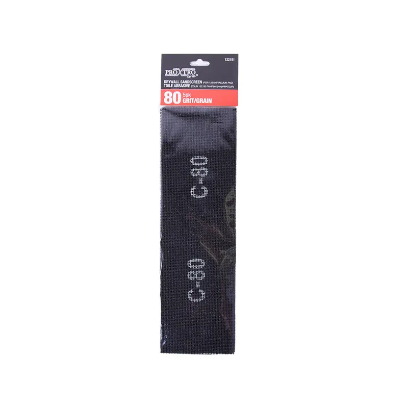 5-Pack 80-Grit Drywall Sanding Screens For Smooth Finishing 1