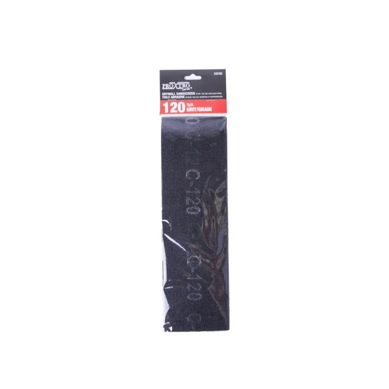 5-Pack Drywall Sandscreens – 120-Grit For Irwin 122150 Sander 1
